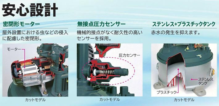 安心設計 ポンプ